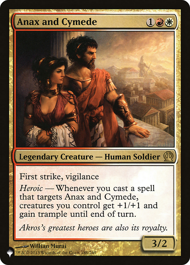 Anax and Cymede [The List] | L.A. Mood Comics and Games