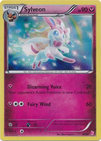 Sylveon (30/30) [XY: Trainer Kit - Sylveon] | L.A. Mood Comics and Games