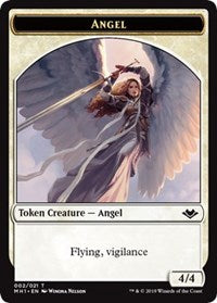 Angel (002) // Zombie (007) Double-Sided Token [Modern Horizons Tokens] | L.A. Mood Comics and Games