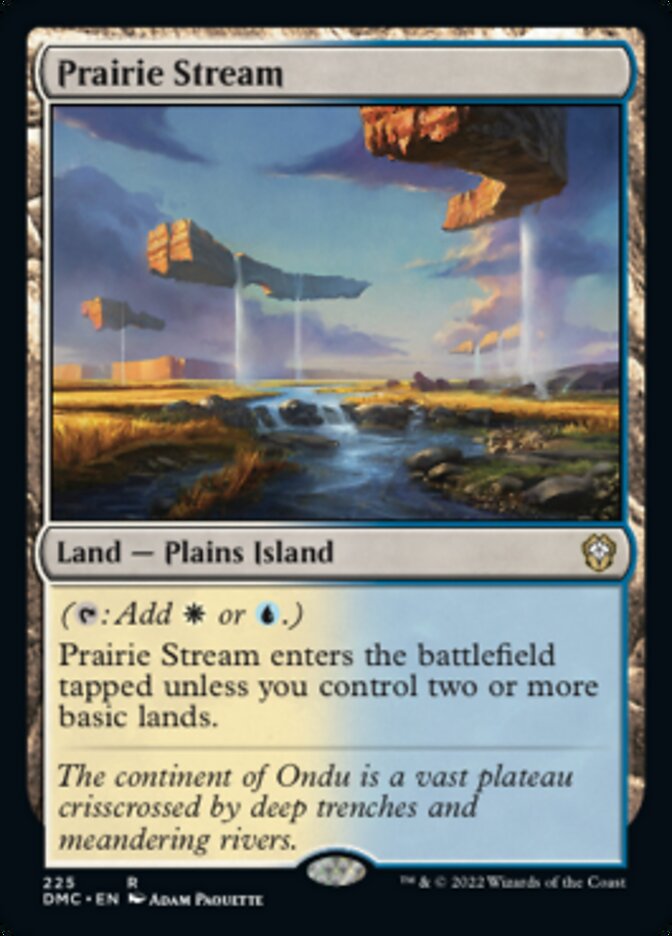 Prairie Stream [Dominaria United Commander] | L.A. Mood Comics and Games