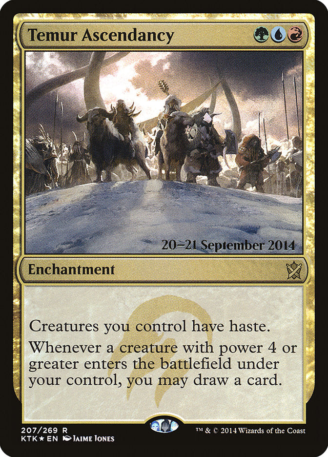Temur Ascendancy [Khans of Tarkir Prerelease Promos] | L.A. Mood Comics and Games