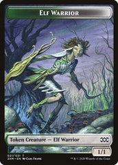 Copy // Elf Warrior Double-Sided Token [Double Masters Tokens] | L.A. Mood Comics and Games