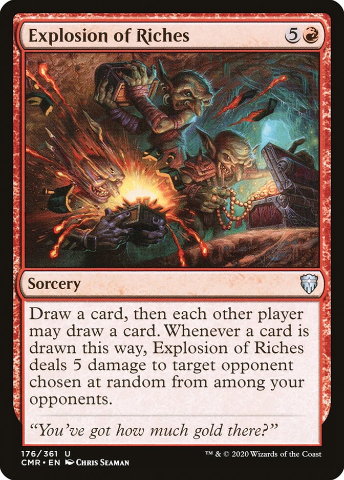 Explosion of Riches [Commander Legends] | L.A. Mood Comics and Games