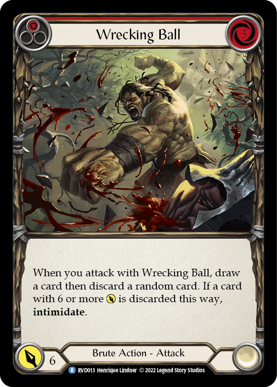 Wrecking Ball [RVD013] (Classic Battles: Rhinar vs Dorinthea) | L.A. Mood Comics and Games