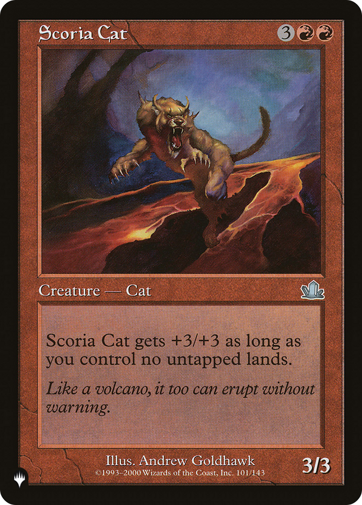 Scoria Cat [The List] | L.A. Mood Comics and Games