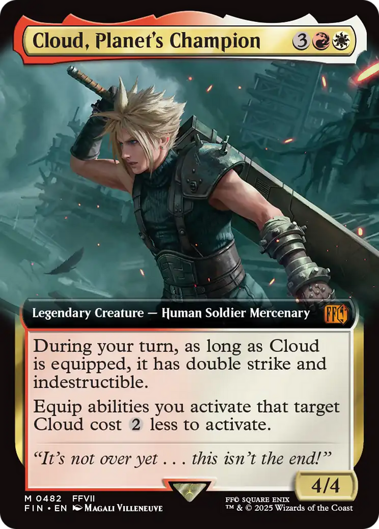 Cloud, Planet's Champion (Extended Art) [FINAL FANTASY] | L.A. Mood Comics and Games