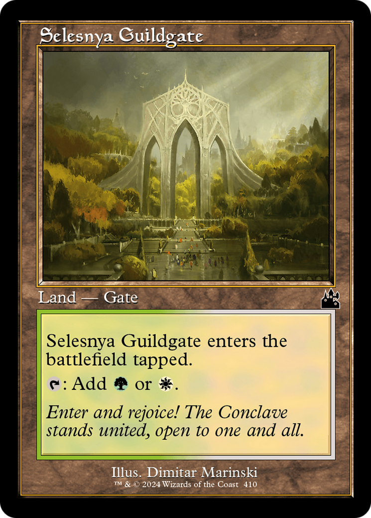 Selesnya Guildgate (Retro Frame) [Ravnica Remastered] | L.A. Mood Comics and Games
