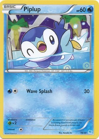 Piplup (16/30) [XY: Trainer Kit 3 - Suicune] | L.A. Mood Comics and Games