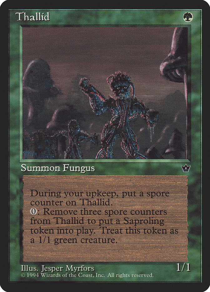 Thallid (Jesper Myrfors) [Fallen Empires] | L.A. Mood Comics and Games