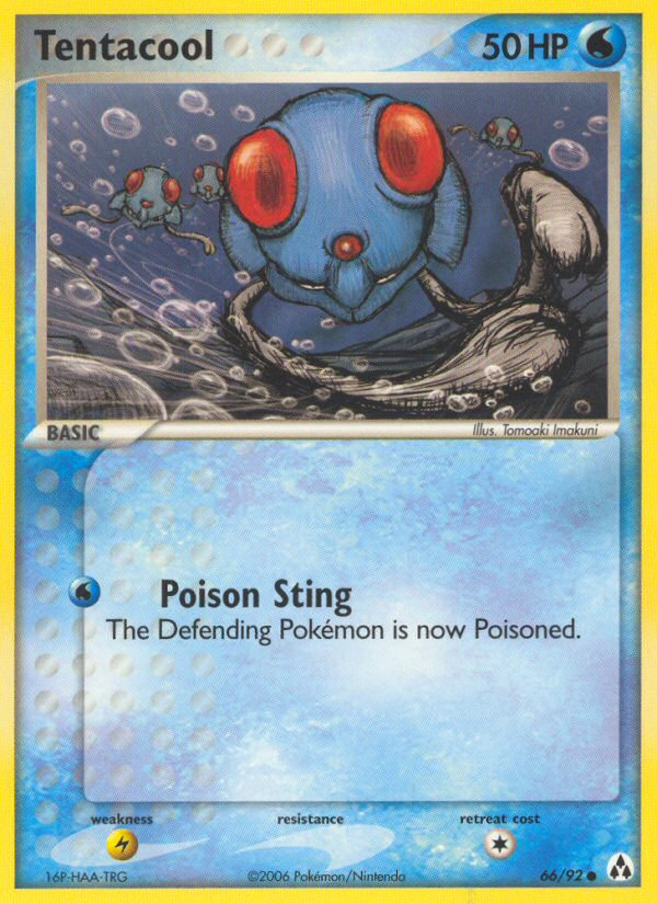 Tentacool (66/92) [EX: Legend Maker] | L.A. Mood Comics and Games