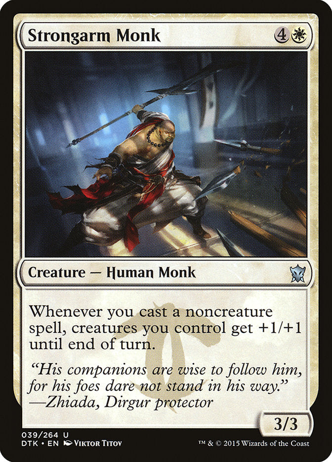 Strongarm Monk [Dragons of Tarkir] | L.A. Mood Comics and Games