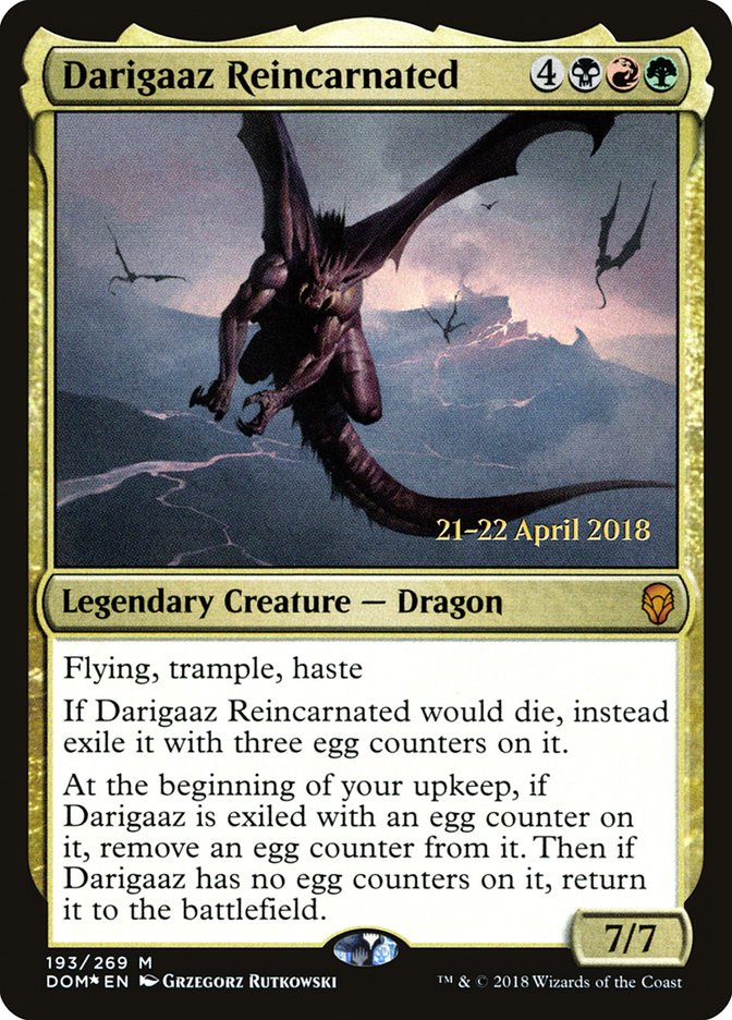 Darigaaz Reincarnated [Dominaria Prerelease Promos] | L.A. Mood Comics and Games