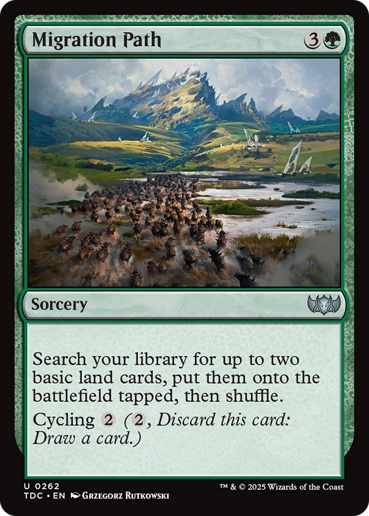 Migration Path [Tarkir: Dragonstorm Commander] | L.A. Mood Comics and Games