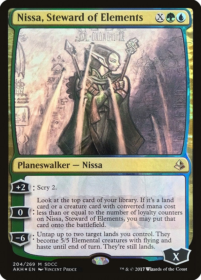 Nissa, Steward of Elements [San Diego Comic-Con 2017] | L.A. Mood Comics and Games