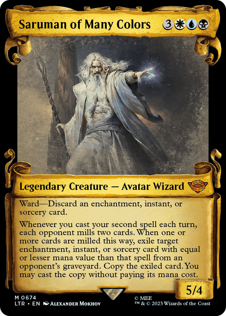 Saruman of Many Colors [The Lord of the Rings: Tales of Middle-Earth Showcase Scrolls] | L.A. Mood Comics and Games