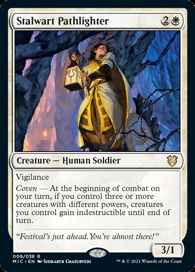 Stalwart Pathlighter [Innistrad: Midnight Hunt Commander] | L.A. Mood Comics and Games