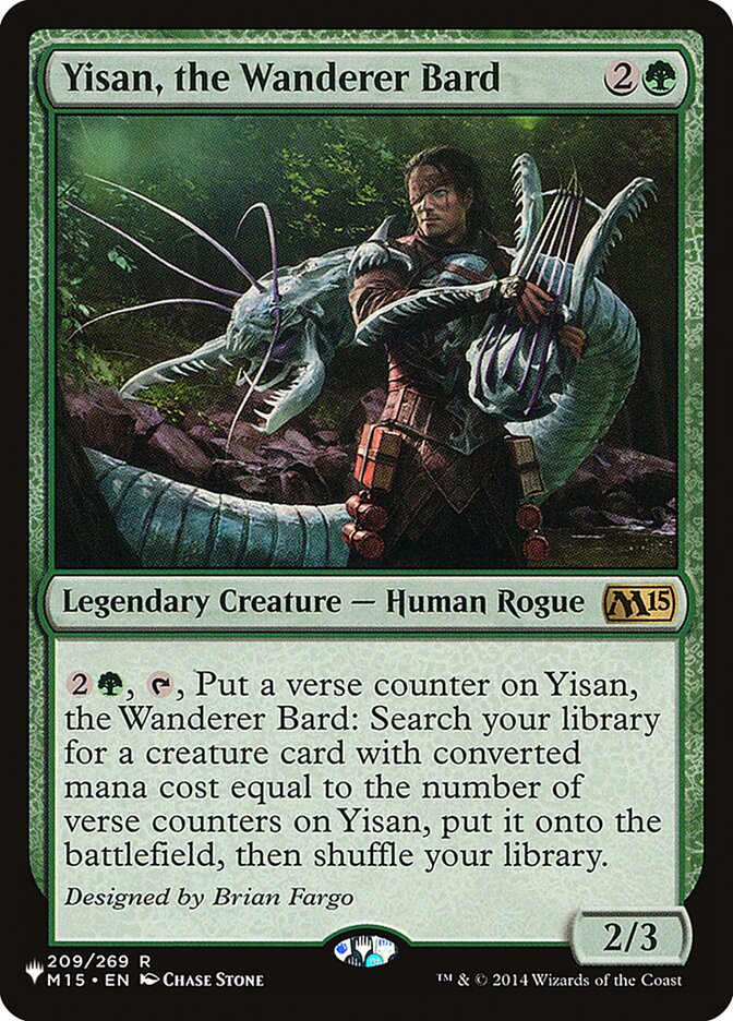Yisan, the Wanderer Bard [The List] | L.A. Mood Comics and Games