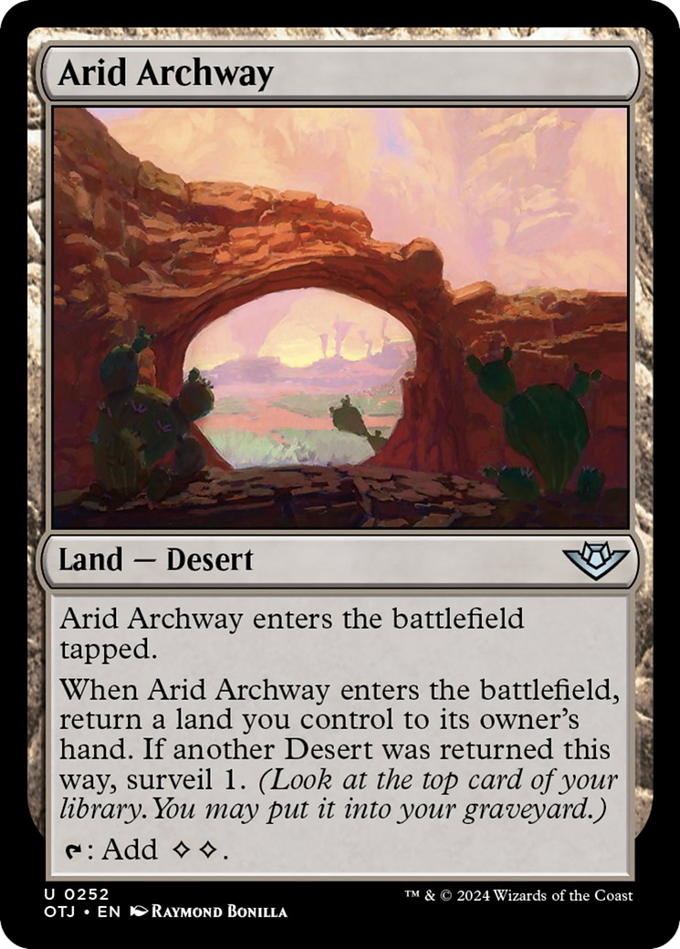 Arid Archway [Outlaws of Thunder Junction] | L.A. Mood Comics and Games