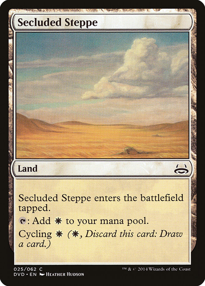 Secluded Steppe (Divine vs. Demonic) [Duel Decks Anthology] | L.A. Mood Comics and Games