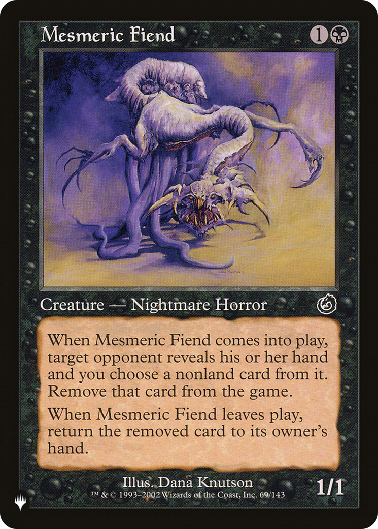 Mesmeric Fiend [The List] | L.A. Mood Comics and Games