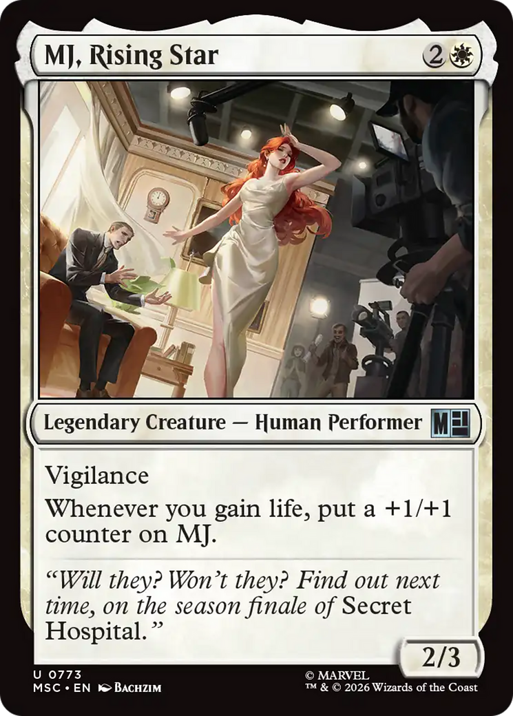 MJ, Rising Star [Marvel Super Heroes Commander] | L.A. Mood Comics and Games