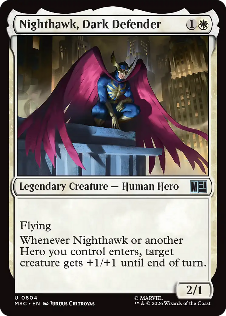 Nighthawk, Dark Defender [Marvel Super Heroes Commander] | L.A. Mood Comics and Games