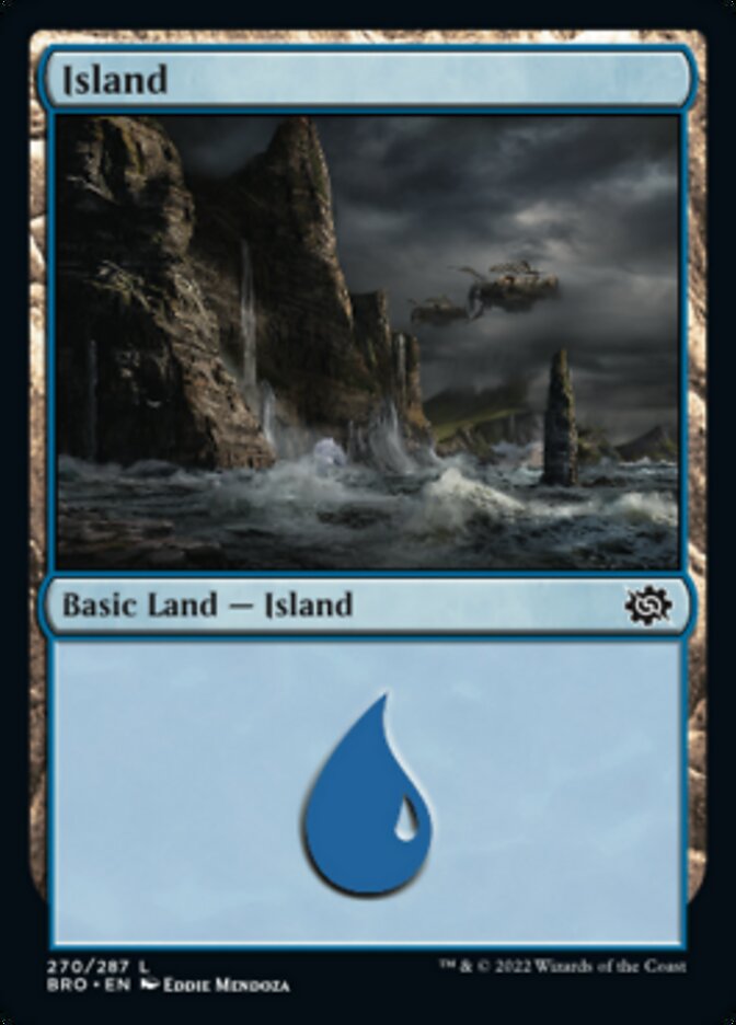 Island (270) [The Brothers' War] | L.A. Mood Comics and Games