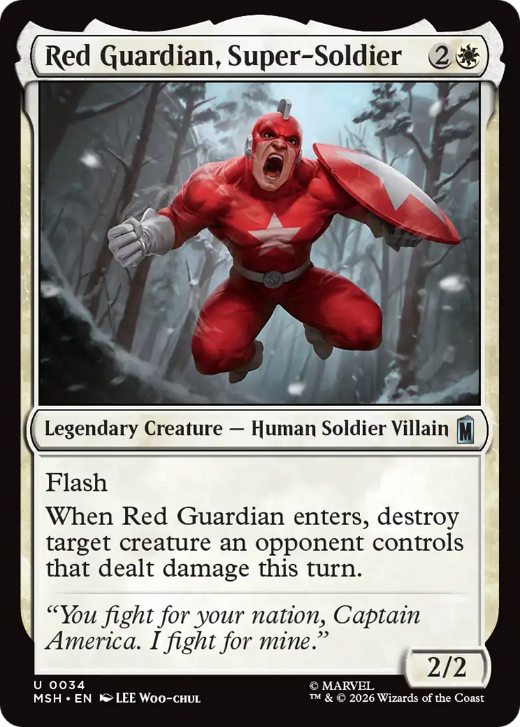 Red Guardian, Super-Soldier [Marvel Super Heroes] | L.A. Mood Comics and Games