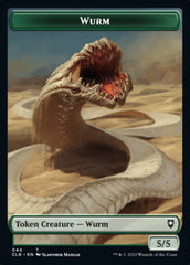 Phyrexian Beast // Wurm Double-Sided Token [Commander Legends: Battle for Baldur's Gate Tokens] | L.A. Mood Comics and Games