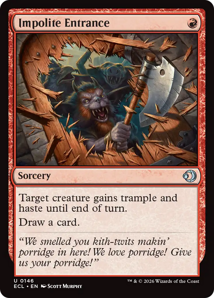 Impolite Entrance [Lorwyn Eclipsed] | L.A. Mood Comics and Games