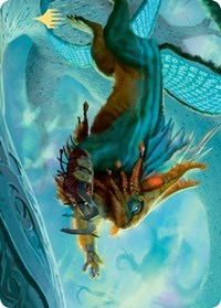 Toski, Bearer of Secrets Art Card (Gold-Stamped Signature) [Kaldheim Art Series] | L.A. Mood Comics and Games