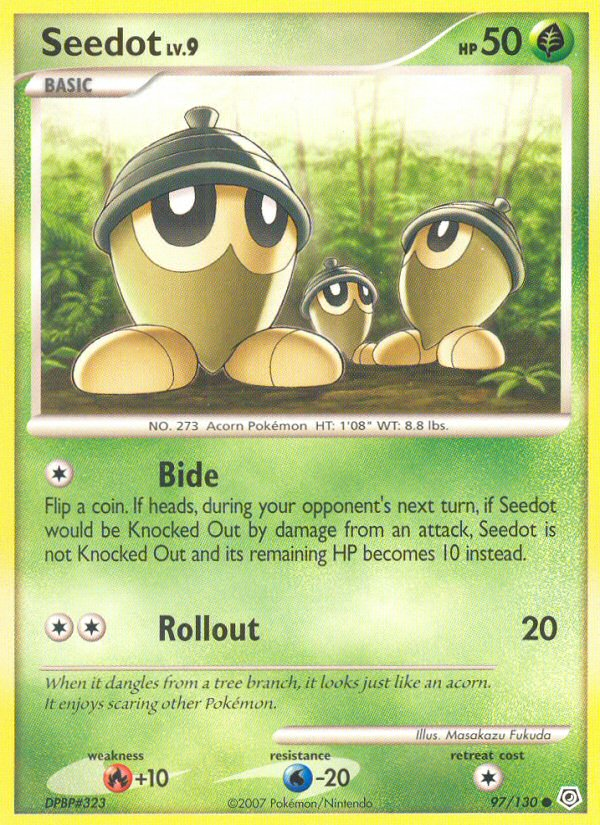 Seedot (97/130) [Diamond & Pearl: Base Set] | L.A. Mood Comics and Games
