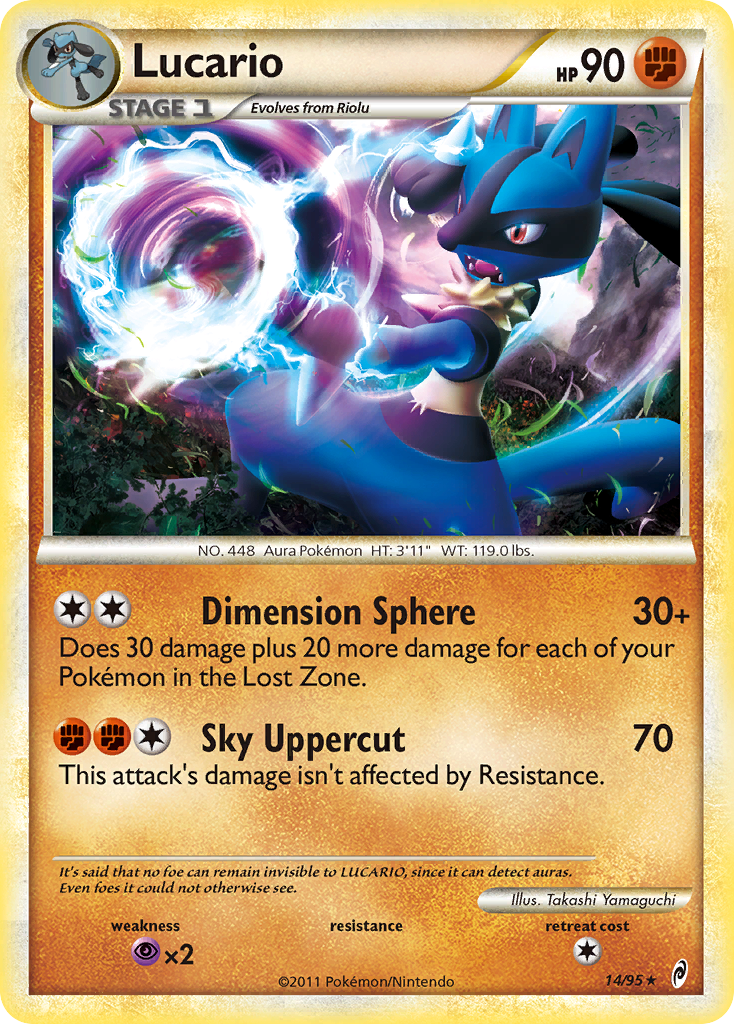 Lucario (14/95) [HeartGold & SoulSilver: Call of Legends] | L.A. Mood Comics and Games