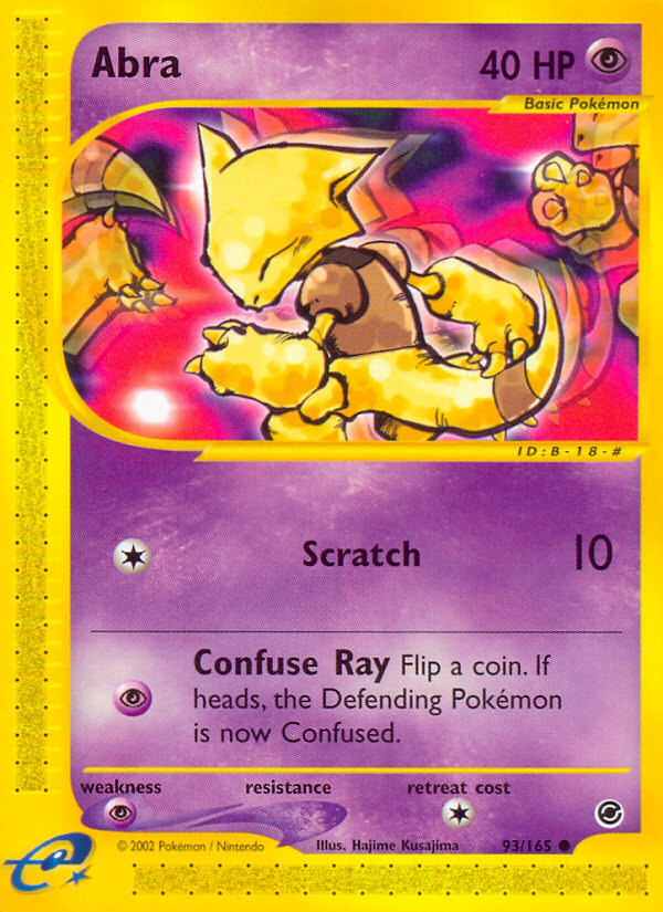 Abra (93/165) [Expedition: Base Set] | L.A. Mood Comics and Games