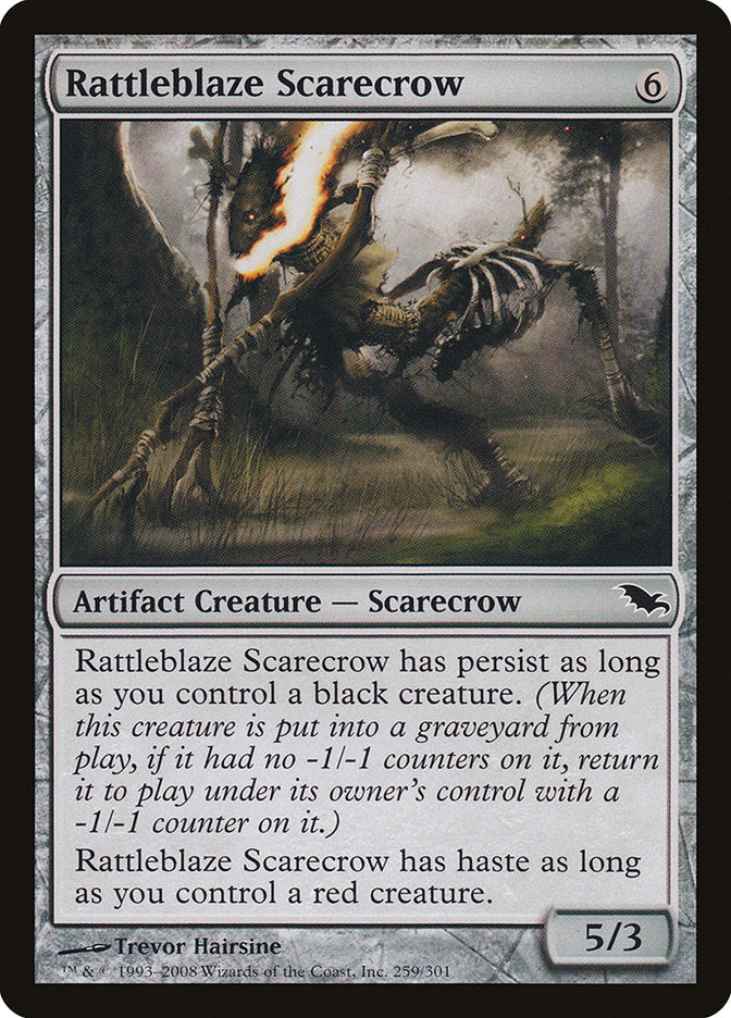 Rattleblaze Scarecrow [Shadowmoor] | L.A. Mood Comics and Games