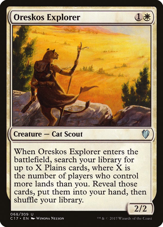 Oreskos Explorer [Commander 2017] | L.A. Mood Comics and Games