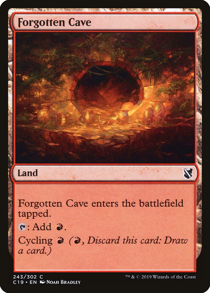 Forgotten Cave [Commander 2019] | L.A. Mood Comics and Games