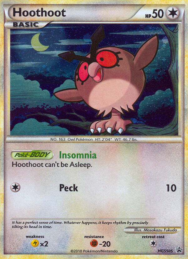Hoothoot (HGSS05) [HeartGold & SoulSilver: Black Star Promos] | L.A. Mood Comics and Games