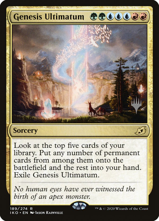 Genesis Ultimatum (Promo Pack) [Ikoria: Lair of Behemoths Promos] | L.A. Mood Comics and Games
