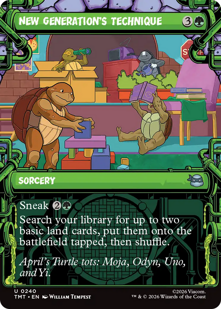 New Generation's Technique (Showcase) [Teenage Mutant Ninja Turtles] | L.A. Mood Comics and Games