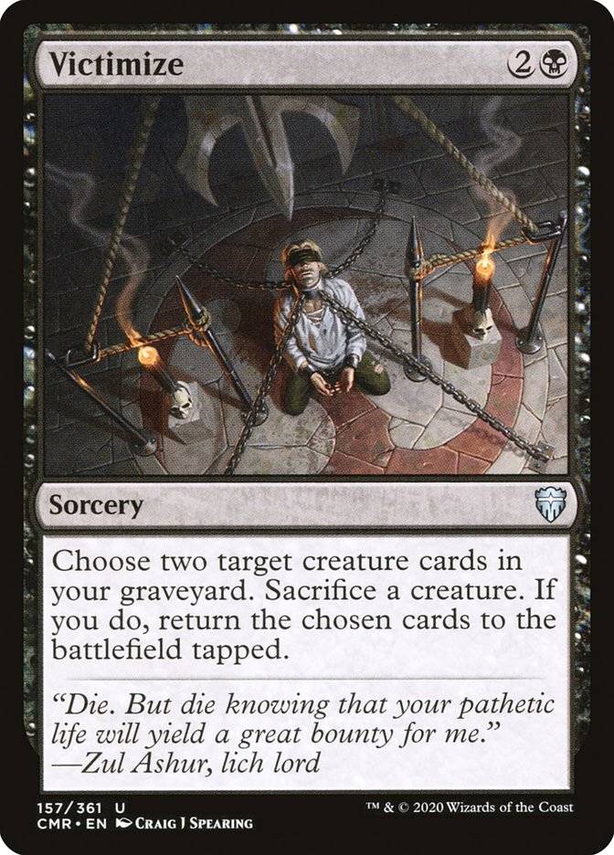 Victimize [Commander Legends] | L.A. Mood Comics and Games