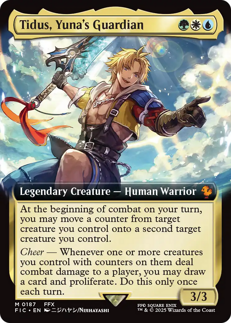 Tidus, Yuna's Guardian (Extended Art) [FINAL FANTASY Commander] | L.A. Mood Comics and Games