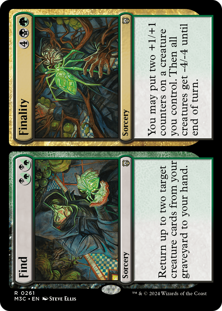 Find // Finality (Ripple Foil) [Modern Horizons 3 Commander] | L.A. Mood Comics and Games