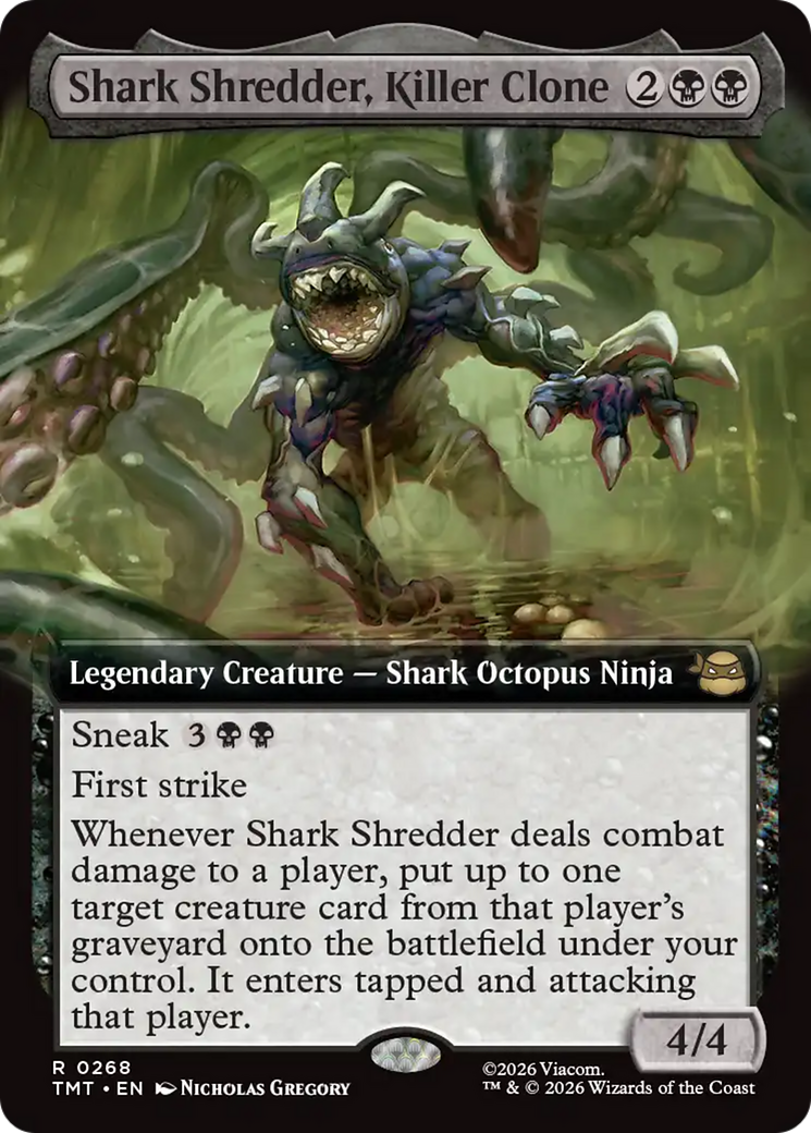 Shark Shredder, Killer Clone (Extended Art) [Teenage Mutant Ninja Turtles] | L.A. Mood Comics and Games