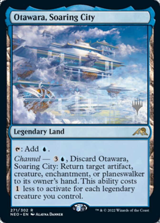 Otawara, Soaring City (Promo Pack) [Kamigawa: Neon Dynasty Promos] | L.A. Mood Comics and Games