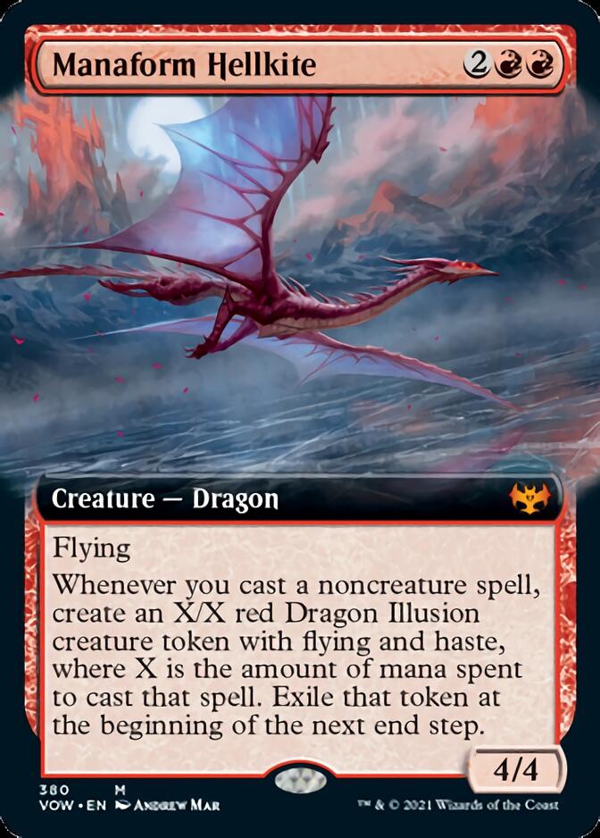Manaform Hellkite (Extended Art) [Innistrad: Crimson Vow] | L.A. Mood Comics and Games