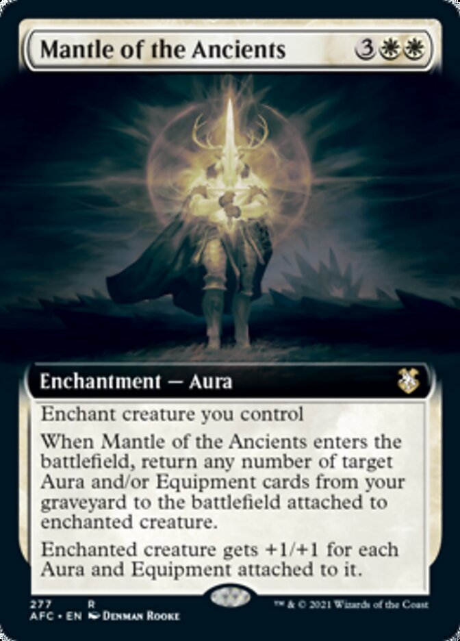 Mantle of the Ancients (Extended Art) [Dungeons & Dragons: Adventures in the Forgotten Realms Commander] | L.A. Mood Comics and Games