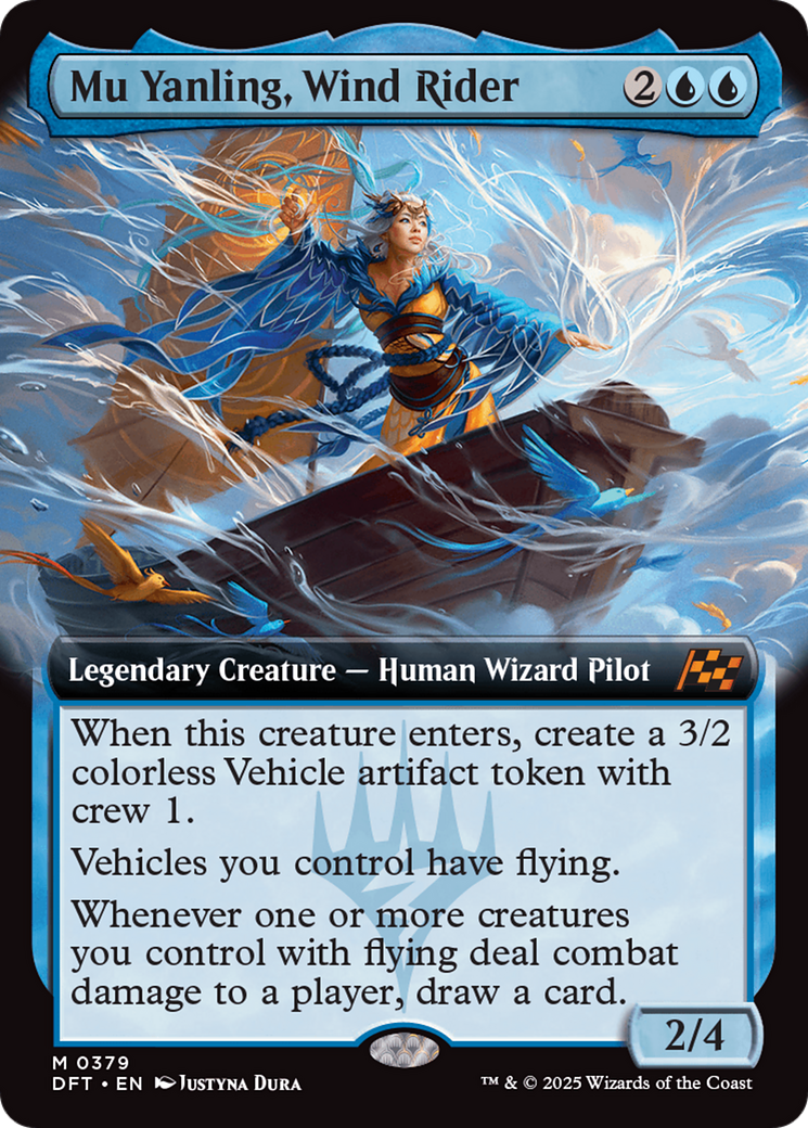 Mu Yanling, Wind Rider (Extended Art) [Aetherdrift] | L.A. Mood Comics and Games