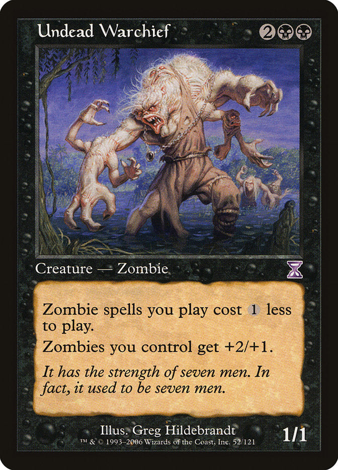 Undead Warchief [Time Spiral Timeshifted] | L.A. Mood Comics and Games