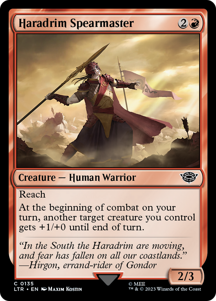 Haradrim Spearmaster [The Lord of the Rings: Tales of Middle-Earth] | L.A. Mood Comics and Games